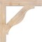 Ekena Millwork Funston Block Smooth Bracket, Douglas Fir, 3 1/2"W x 26"D x 26"H BKT04X26X26FST05SDF - alternate 2